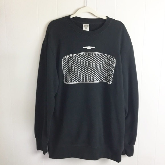 Rare Crooks and Castles Bentley Car Sweater Pullover Black Size XL Mens